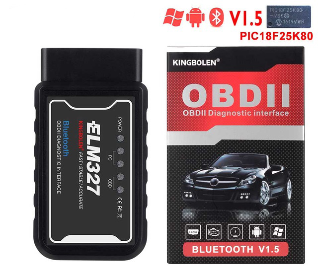 ELM327 V1 5 Bluetooth WI FI pic18f25k80